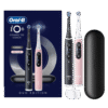 Oral-B iO6 -sähköhammasharja, Black Lava / Pink Sand (2 harjaspäätä, 5 tilaa, näyttö)