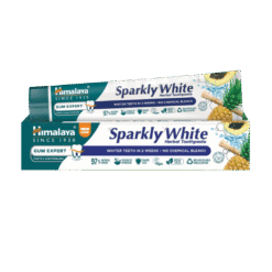 HIMALAYA Sparkly White -kasviperäistä hammastahnaa 100 g (vegaaninen, fluoriditon)