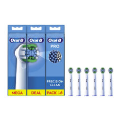 Oral-B PRECISION Clean Pro hambaharja otsikud (EB20RB-6, 6tk) – Kuva 3