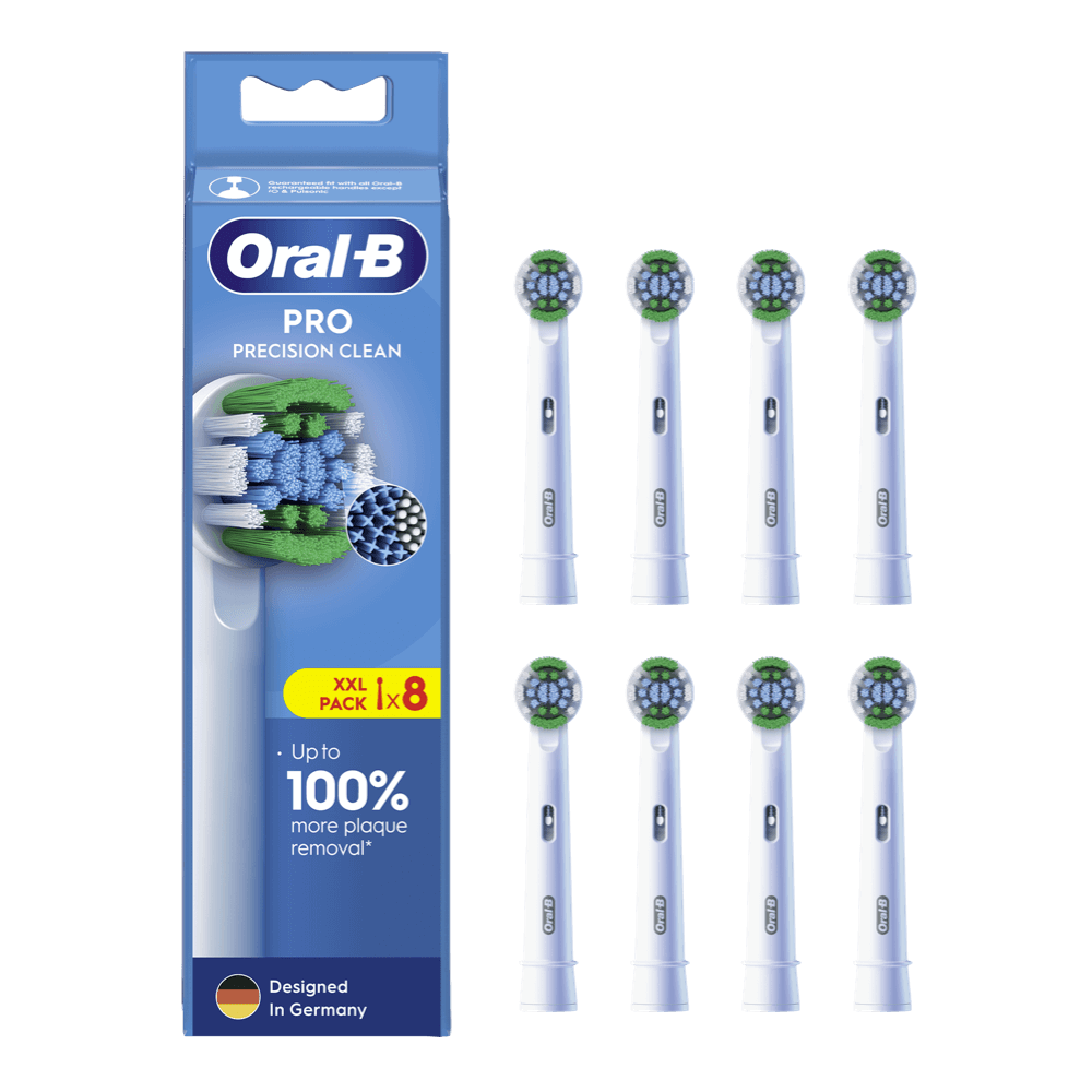 Oral-B Precision Clean Pro -harjaspäät (EB20RB-8, 8 kpl)