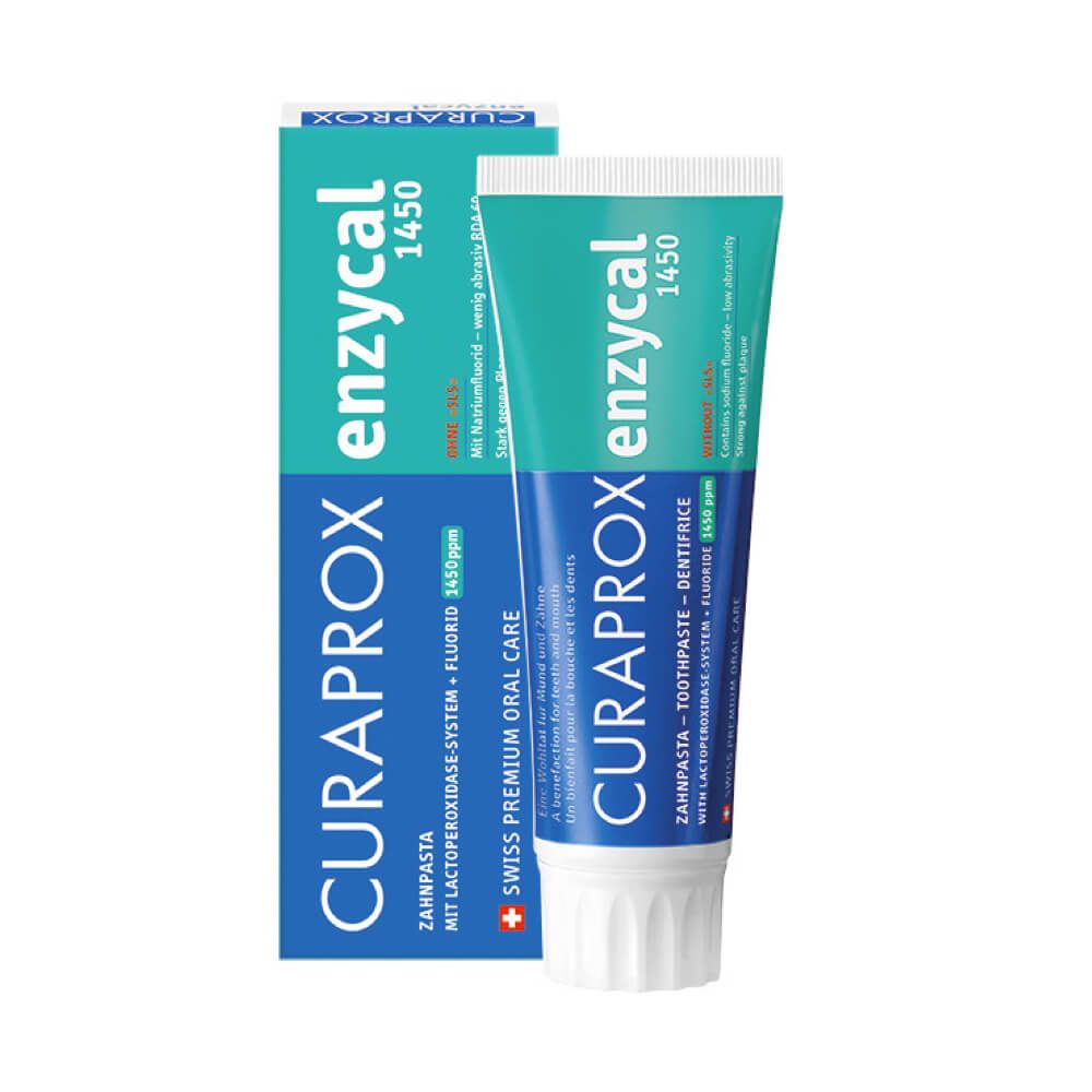 Curaprox Enzycal hambapasta 1450ppm fluoriidiga (75ml)