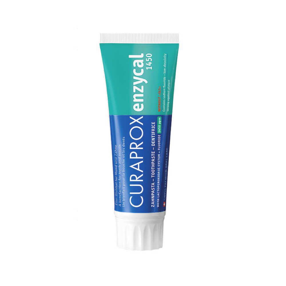 Curaprox Enzycal hambapasta 1450ppm fluoriidiga (75ml) – Kuva 2