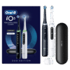Oral-B iO5 -sähköhammasharja Matt Black / Quite White (2 hammasharjaa, 5 harjaustilaa)