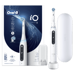 Oral-B iO5 -sähköhammasharja Quite White (5 harjaustilaa)