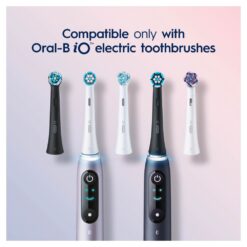 Oral-B iO Gentle Care Black pehmed hambaharja otsikud (SBF-4, 4tk) – Kuva 3