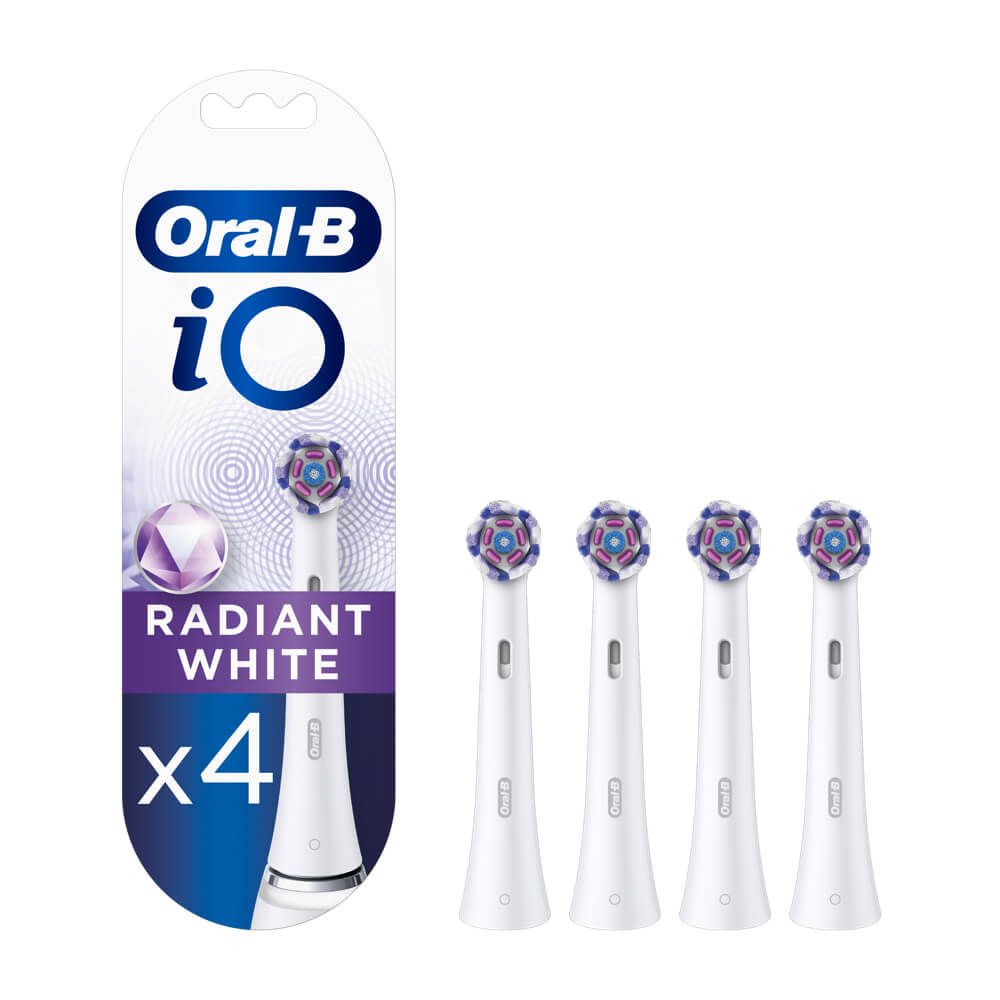 Oral-B iO Radiant White valgendavad hambaharja otsikud (WW-4, 4tk)