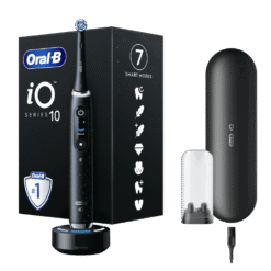 Oral-B iO10 sähköhammasharja Cosmic Black (7 režiimi, kiirlaadija)