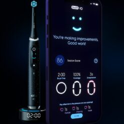 Oral-B iO10 sähköhammasharja Cosmic Black (7 režiimi, kiirlaadija) – Kuva 6