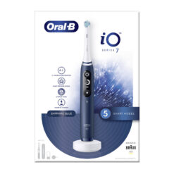 Oral-B iO7 sähköhammasharja Sapphire Blue (5 režiimi, kiirlaadija) – Kuva 3