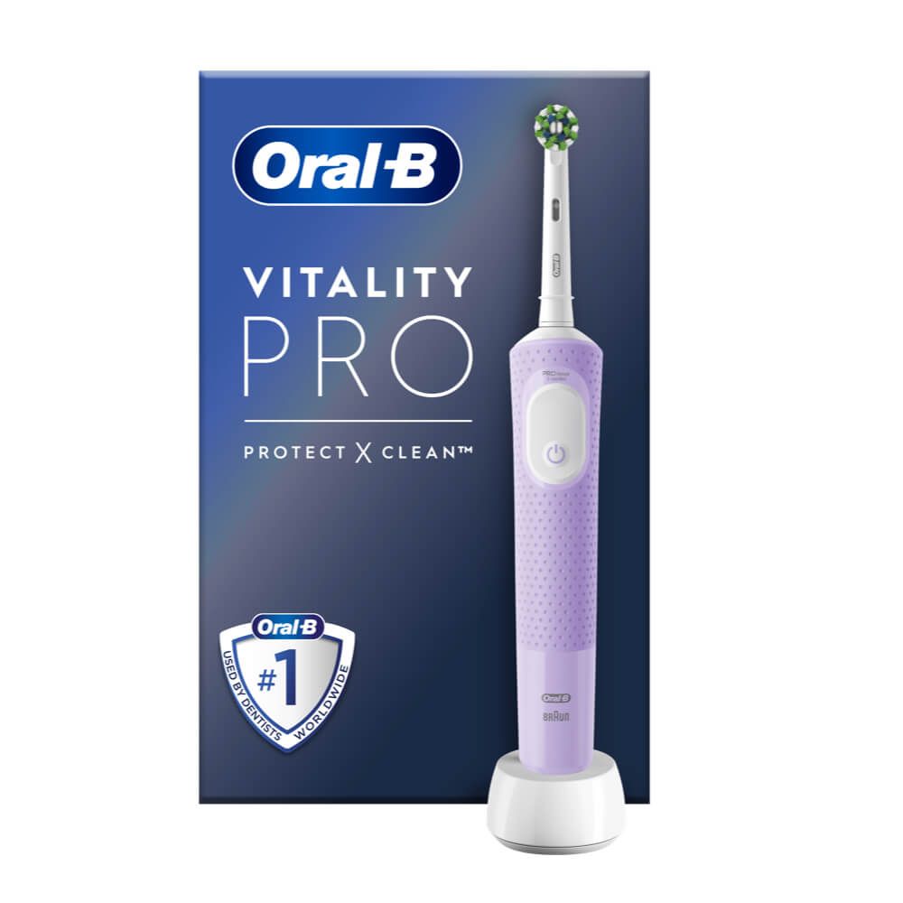 Oral-B Vitality PRO sähköhammasharja Lilac Mist (3 režiimi) – Kuva 4