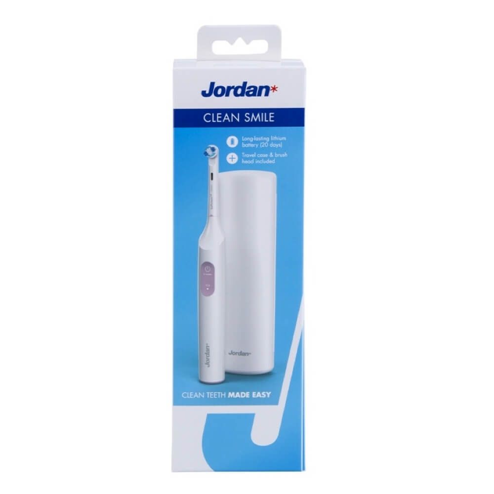 Jordan Clean Smile sähköhammasharja SoftClean ROOSA (2 režiimi, surveandur) – Kuva 3