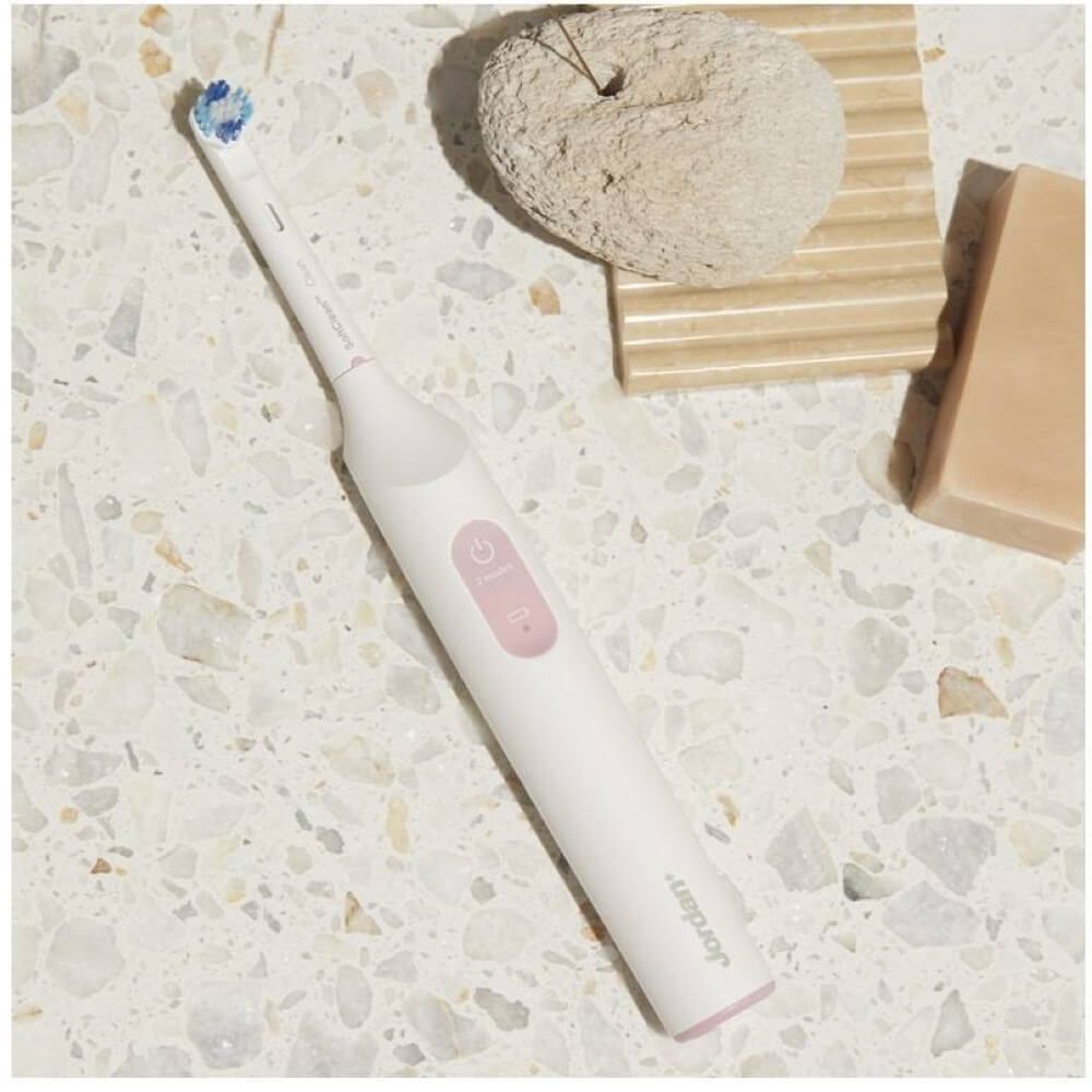 Jordan Clean Smile sähköhammasharja SoftClean ROOSA (2 režiimi, surveandur) – Kuva 5