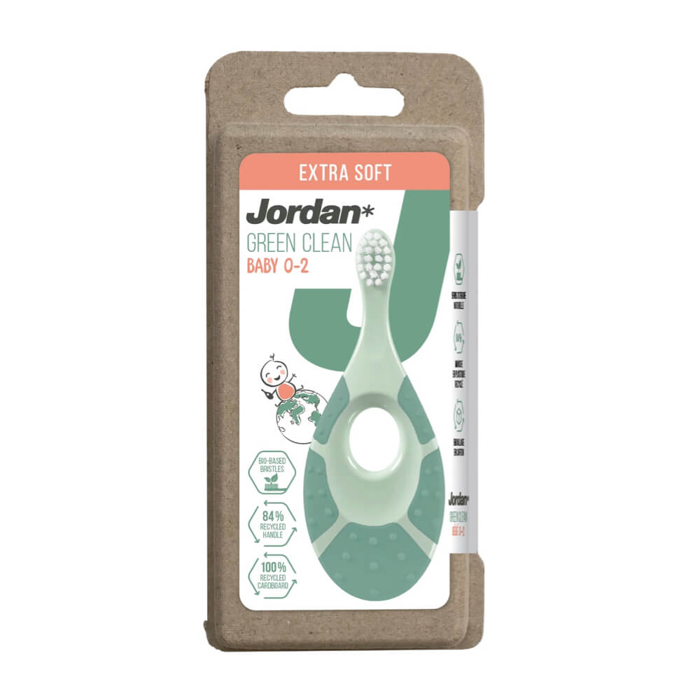 Käsihambahari JORDAN Green Clean Baby hambahari beebidele 0-2 a. – Kuva 4