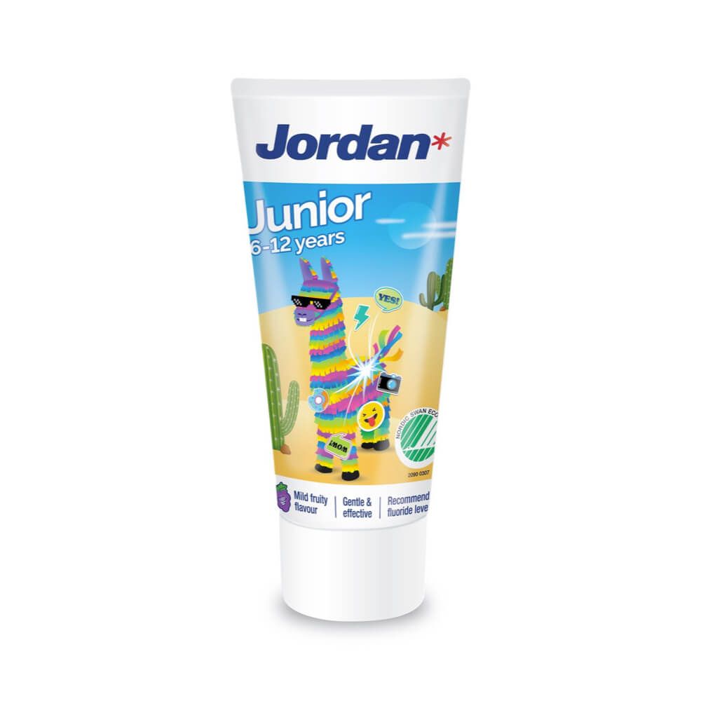 Jordan JUNIOR hambapasta lastele (6-12 aastat) 50ml – Kuva 3