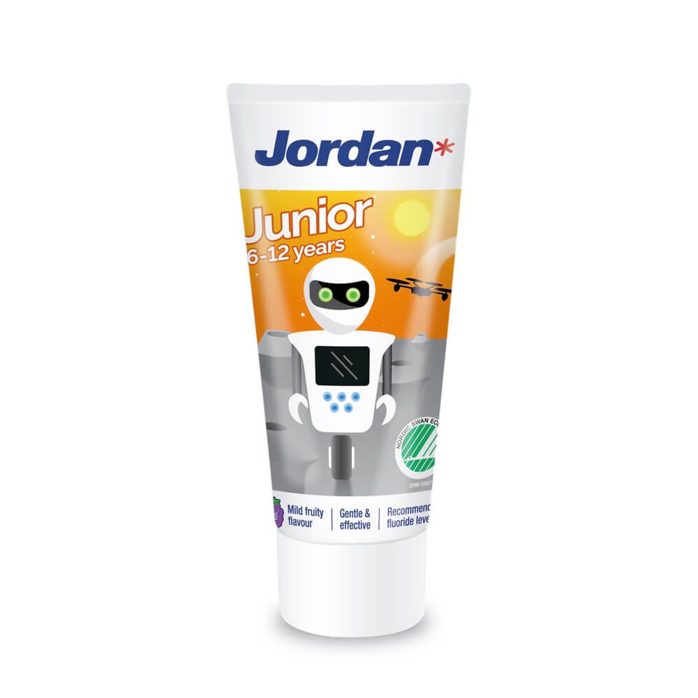 Jordan JUNIOR hambapasta lastele (6-12 aastat) 50ml – Kuva 5