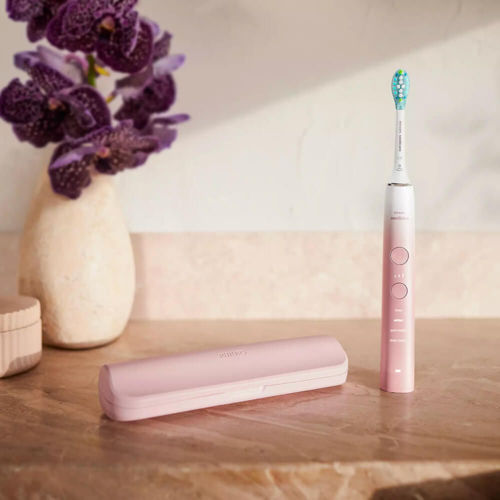 Philips Sonicare DiamondClean 9000 Silk Pink sähköhammasharja (HX9911/84) Special Edition – Kuva 7