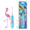 Brush-Baby KidzSonic -sähköhammasharja lapsille, FLAMINGO (3-vuotiaasta alkaen)