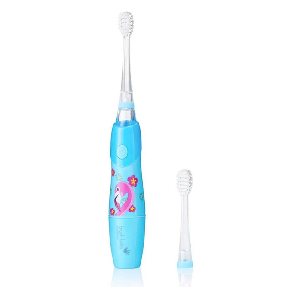 Brush-Baby KidzSonic sähköhammasharja lastele FLAMINGO (al 3.a) – Kuva 2