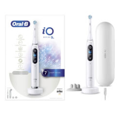 Oral-B iO9S sähköhammasharja White Alabaster (iO-tehnoloogia magnetajamiga) – Kuva 3