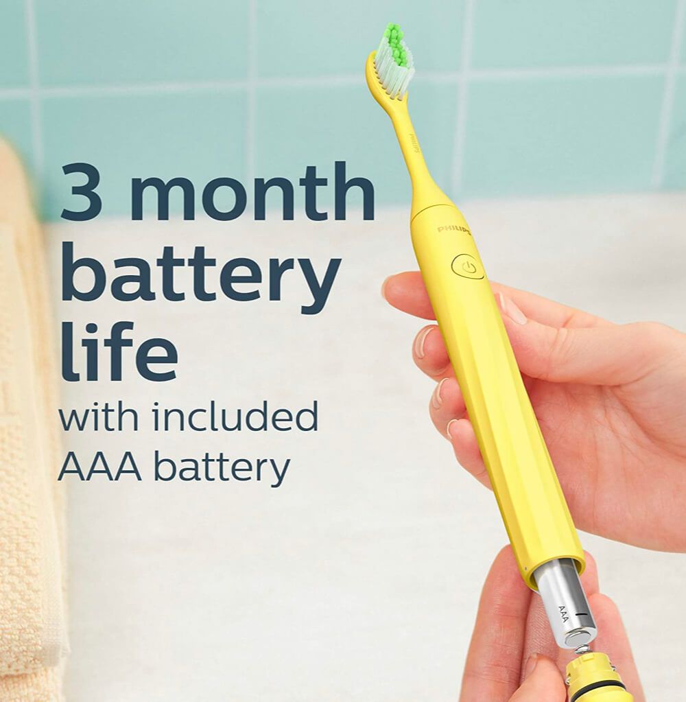 Philips One by Sonicare sähköhammasharja patareiga (HY1100/02) - Ultrakompaktne – Kuva 7