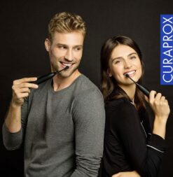 CURAPROX Black Is White sähköhammasharja (3 režiimi + Reisikarp) – Kuva 7