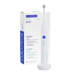 CURAPROX Hydrosonic Easy -sähköhammasharja (3 puhdistusohjelmaa + matkakotelo)