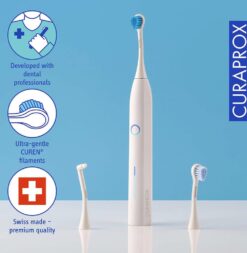 CURAPROX Hydrosonic PRO sähköhammasharja (7 režiimi + Reisikarp) – Kuva 2
