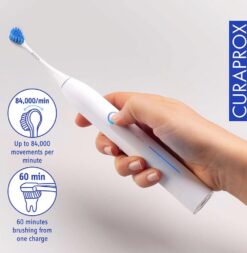 CURAPROX Hydrosonic PRO sähköhammasharja (7 režiimi + Reisikarp) – Kuva 5