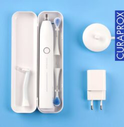 CURAPROX Hydrosonic PRO sähköhammasharja (7 režiimi + Reisikarp) – Kuva 6