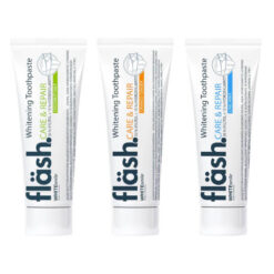 FLÄSH valgendav hambapasta 3 ERI MAITSET (taastab ja hooldab) 3x75ml