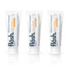 3 x FLÄSH valgendav hambapasta GINGER - ORANGE (taastab ja hooldab) 75ml