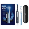 Oral-B iO3 -sähköhammasharja Matt Black / Ice Blue (2 harjaa, 3 tilaa)