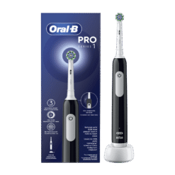 Oral-B PRO1 -sähköhammasharja paineanturilla, BLACK (3 harjaustilaa)