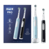 Oral-B PRO1 -sähköhammasharja, MUSTA / SININEN (2 harjaa, 3 tilaa)
