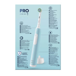Oral-B PRO1 sähköhammasharja BLACK / BLUE (2 hambaharja, 3 režiimi) – Kuva 4
