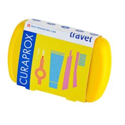 Curaprox BE YOU Reisikomplekt KOLLANE - hambahari, pasta + 2 hambavaheharja – Kuva 2