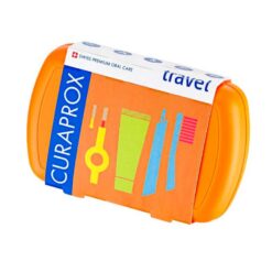 Curaprox BE YOU Reisikomplekt ORANŽ - hambahari, pasta + 2 hambavaheharja – Kuva 2