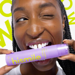 Hismile Grape Bubblegum hambapasta 60g (viinamari-mullinäts, fluoriidiga) – Kuva 2