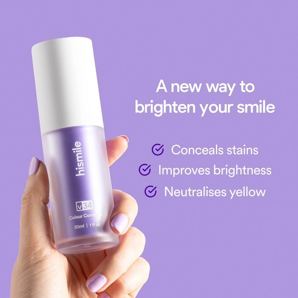 Hismile V34 Colour Corrector Serum valgendusgeel 30ml – Kuva 3