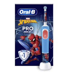 Oral-B Vitality Pro SPIDERMAN -sähköhammasharja lapsille 3-vuotiaasta alkaen (2 harjaustilaa)