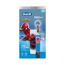 Oral-B Vitality Pro SPIDERMAN sähköhammasharja lastele al. 3a (2 režiimi) + Reisivutlar – Kuva 3
