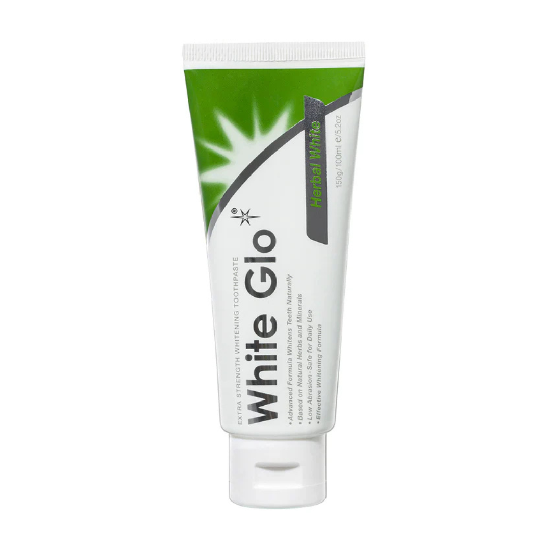 White Glo Herbal White valgendav hambapasta 100ml – Kuva 2