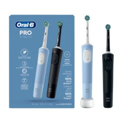 Oral-B Vitality PRO sähköhammasharja Black / Blue (2 hambaharja komplekt) – Kuva 2