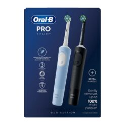 Oral-B Vitality PRO sähköhammasharja Black / Blue (2 hambaharja komplekt) – Kuva 3