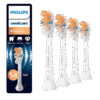 Philips Sonicare A3 Premium All-in-One (Soft) -pehmeät harjaspäät HX9094/87 (VALKOINEN, 4 kpl)