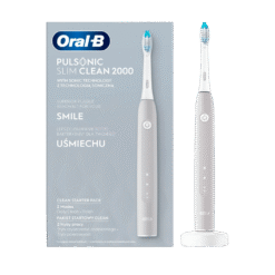 Oral-B Pulsonic SLIM Clean 2000 Grey Sonic sähköhammasharja