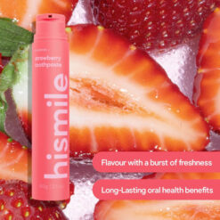 Hismile Strawberry hambapasta 60g (maasika, fluoriidiga) – Kuva 4