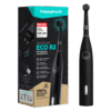 happybrush ECO R2 All Black -sähköhammasharja (pyörivä, 3 tilaa)