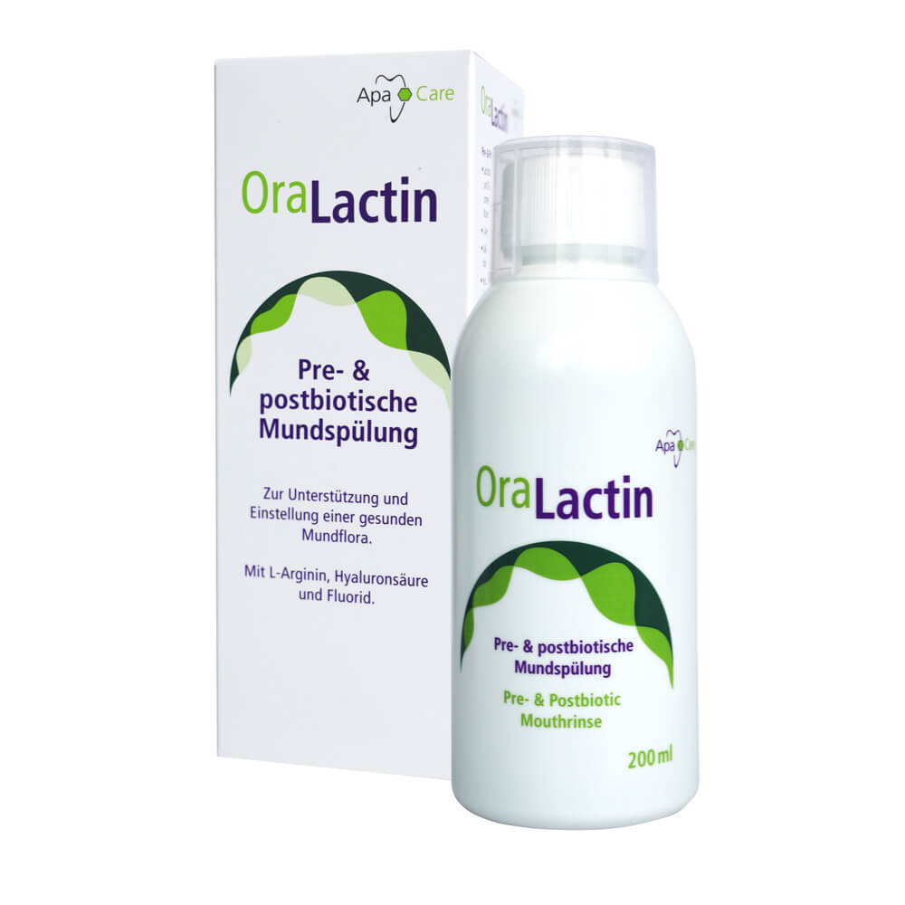 ApaCare OraLactin pre- ja postbiootiline suuvesi 200ml (kasulike bakteritega)