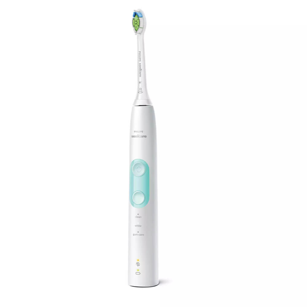 Philips Sonicare ProtectiveClean 5100 seeria VALGE (HX6857/28) 3 režiimi, 1 harjapea, surveandur + Reisivutlar – Kuva 4